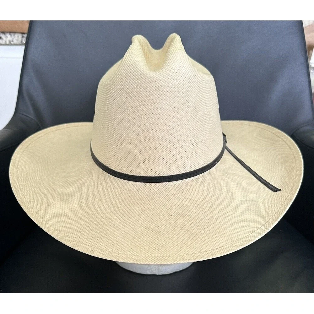 Resistol Self Conforming 4X‎ Shantung Panama Long Oval Size 7 Made In Texas USA